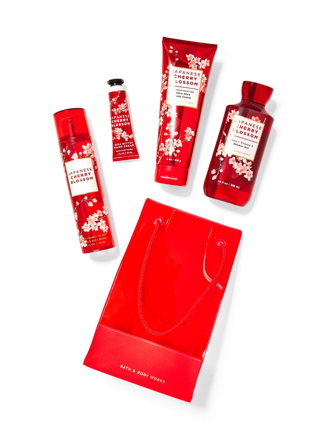 Japanese Cherry Blossom Gift Bag Set