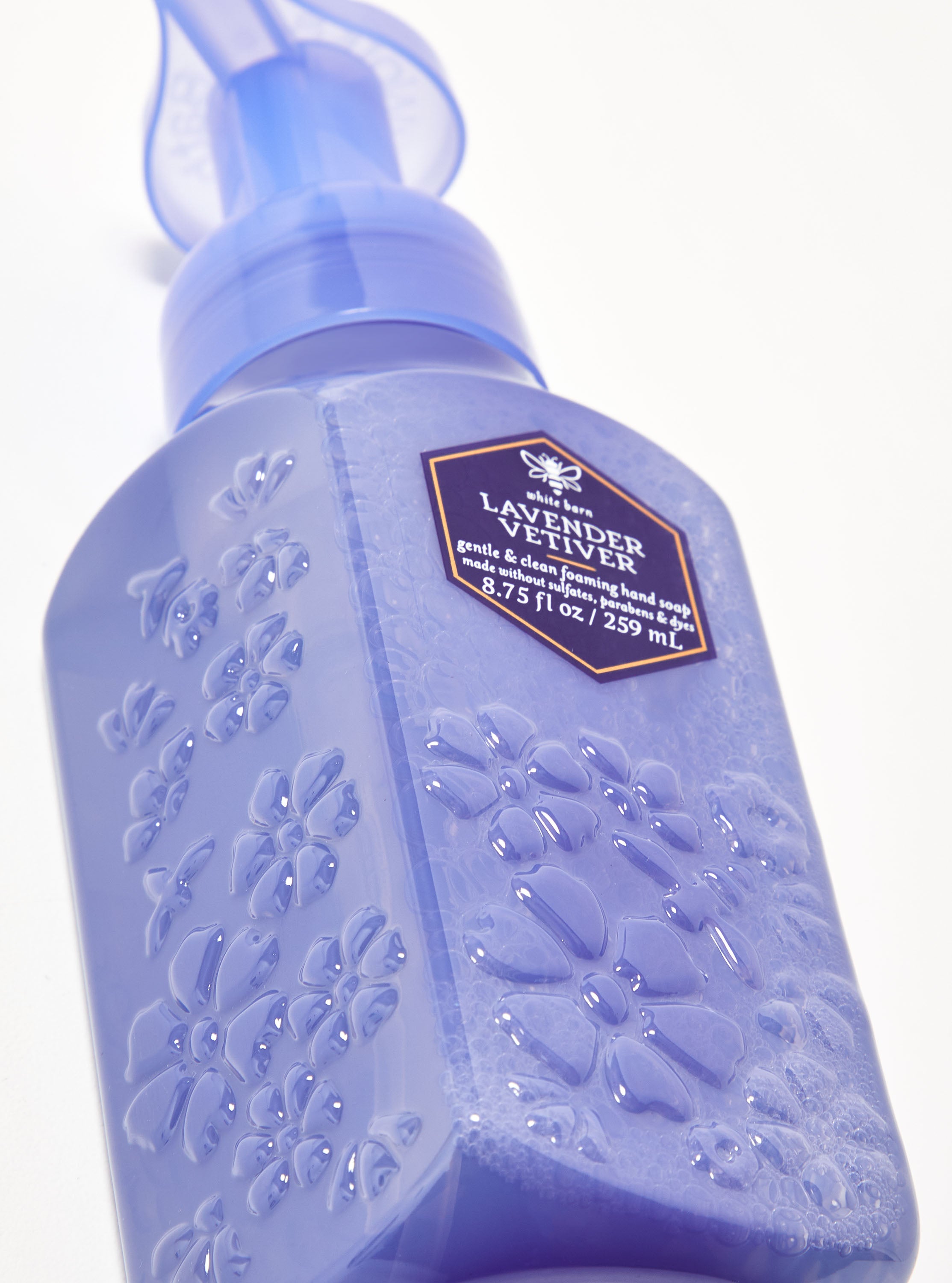 Lavender Vetiver Gentle &amp; Clean Foaming Hand Soap
